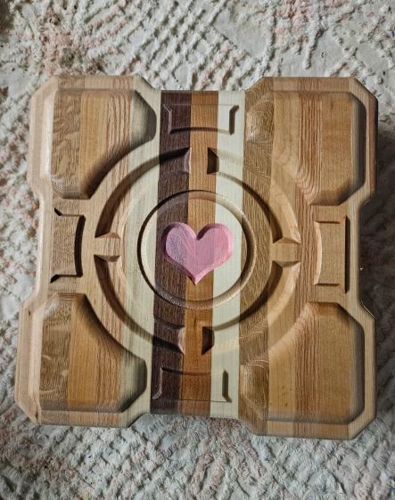 Companion Cube Bowl Large