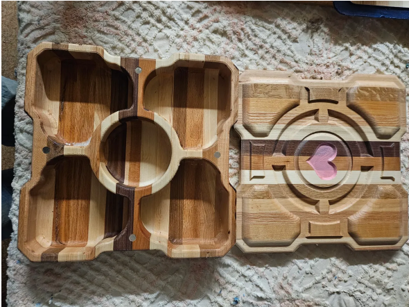 Companion Cube Bowl Large