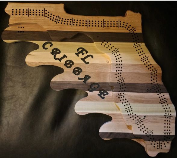 Florida State Cribbage Board