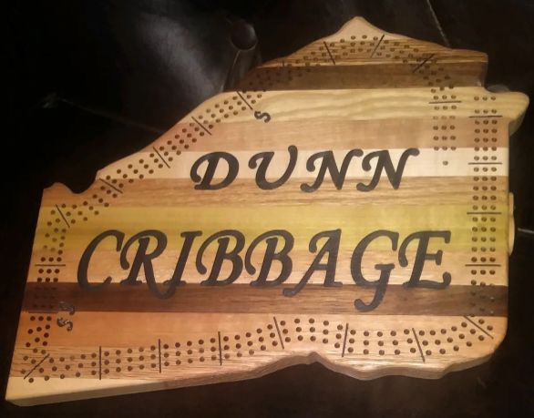 Georgia State Cribbage Board