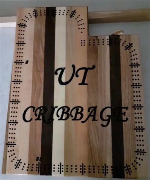 Utah State Cribbage Board