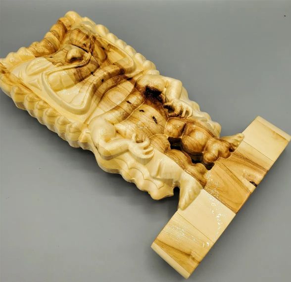 Tiki Figure Plaque