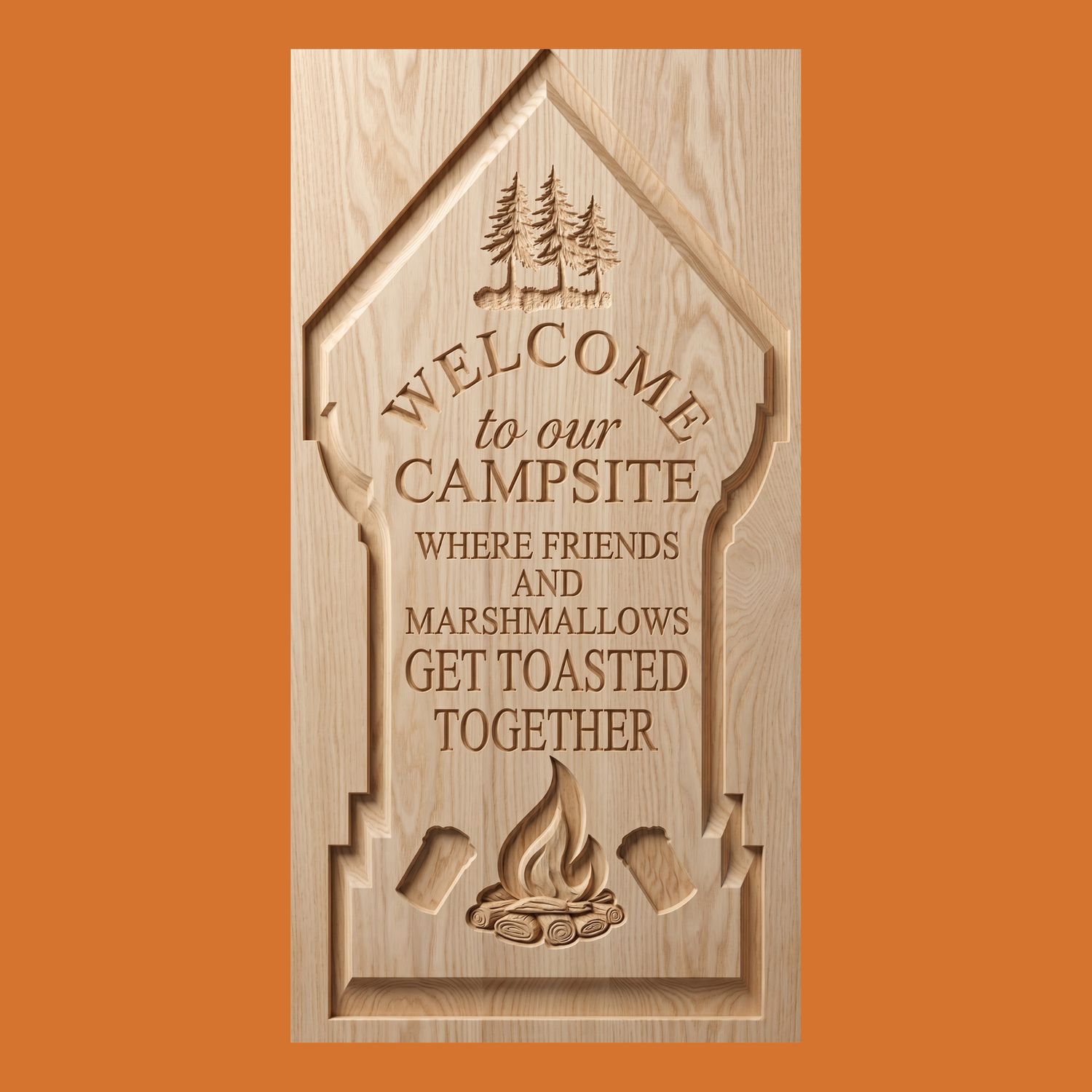 Campsite Welcome Sign (Large)