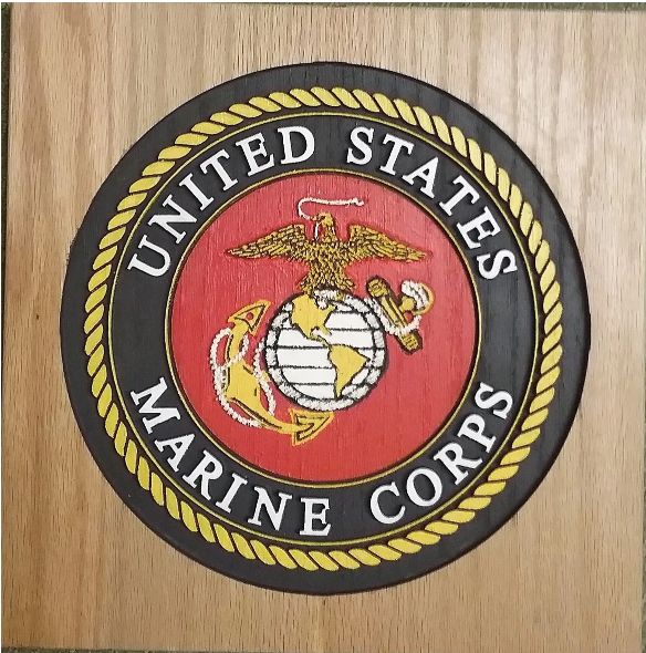 US Marine Corps Plaque