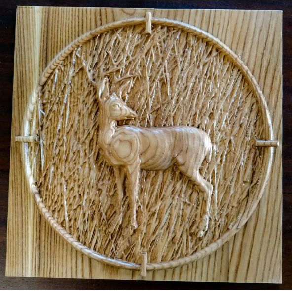 Deer Plaque