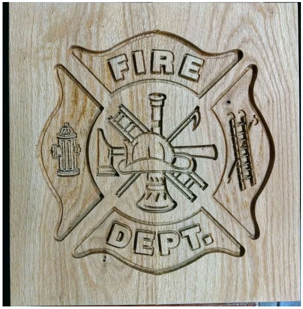 Fire Department Plaque