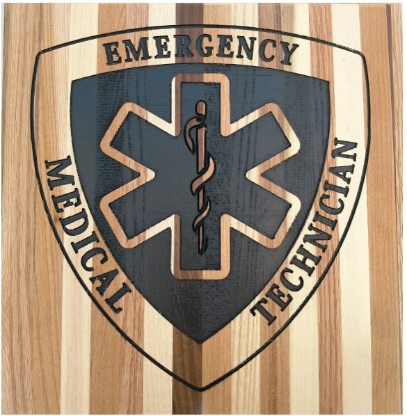 Emergency Medical Technician Plaque