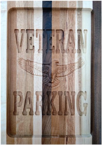 Veteran Parking Plaque