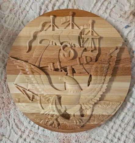 Navy Plaque