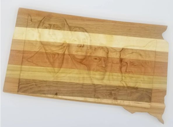 South Dakota Mount Rushmore Trinket Box With Magnetic Lid
