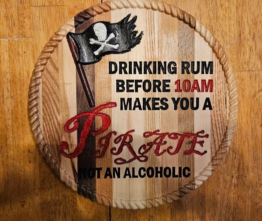Being A Pirate Plaque