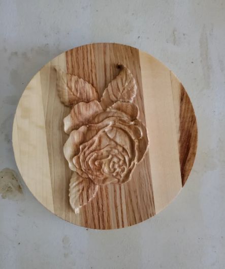 6"Rose Magnet Lid