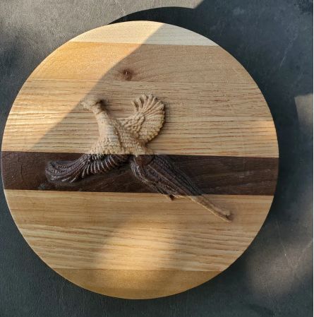 6"Pheasant Magnet Lid