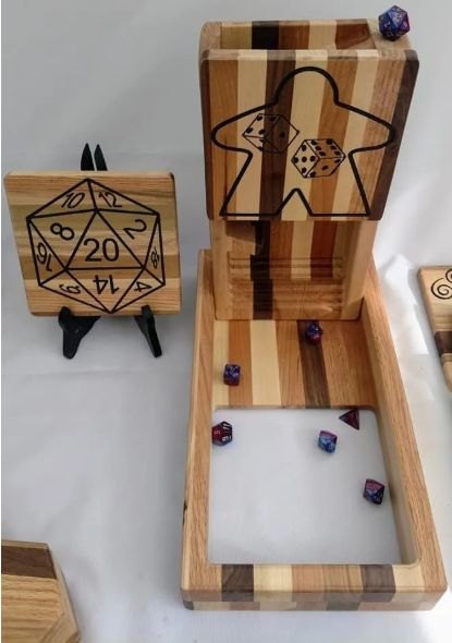Dice Tower with Face