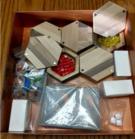 Trinket / Game Piece Stack-able Magnetic Boxes