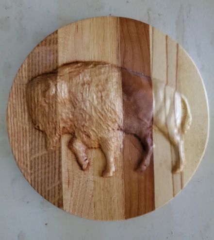 6" Bison Magnet Lid