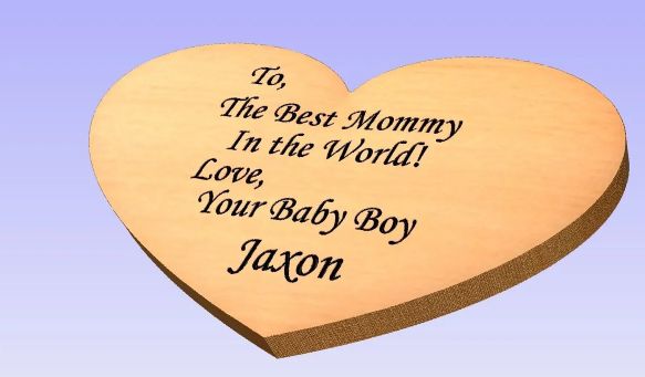 Custom Order - Mother's Heart