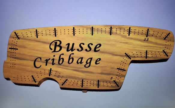 Camper Cribbage Board