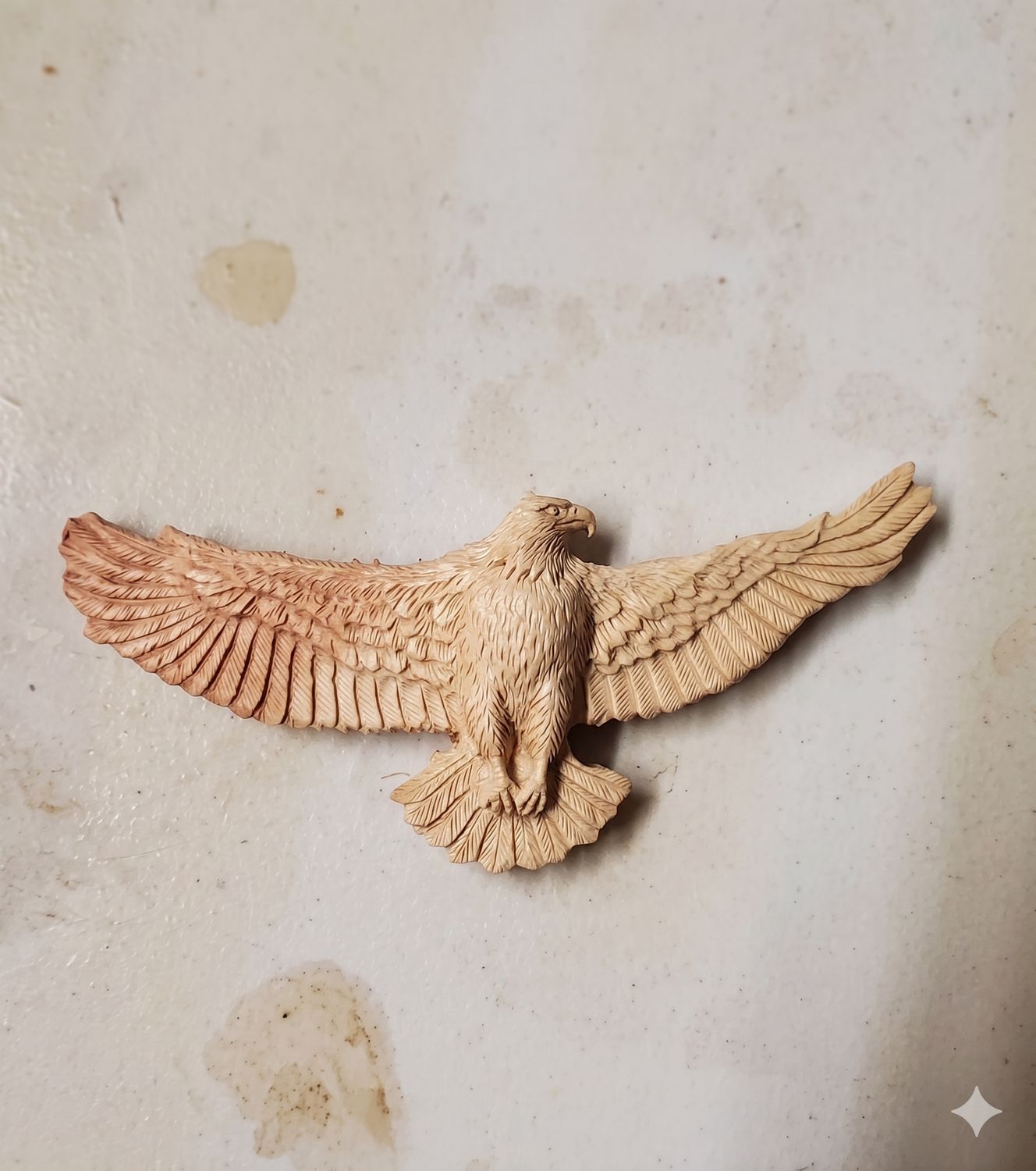 Eagle in Full Flight Mag