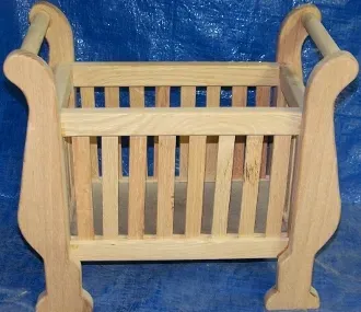 Toy Doll Crib