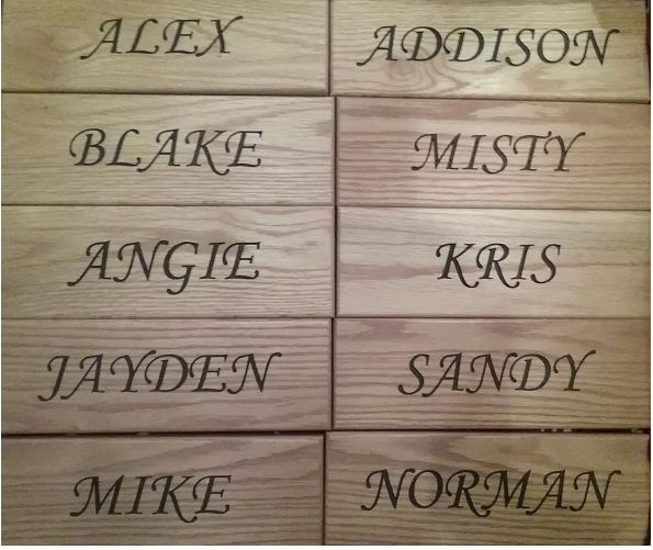Personalized Name Plaque