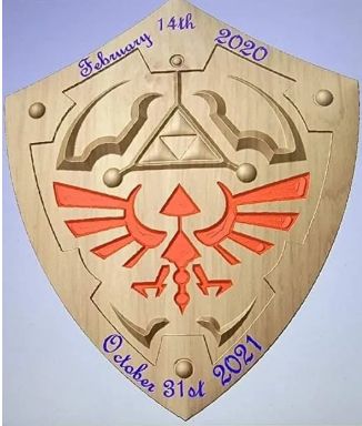 Custom Dated Shield