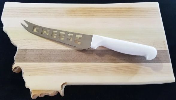 Montana Cutting Board W-knife