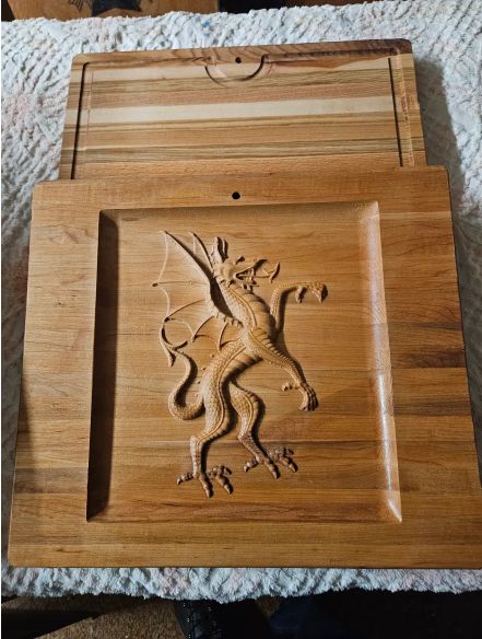 Dragon Cutting Board