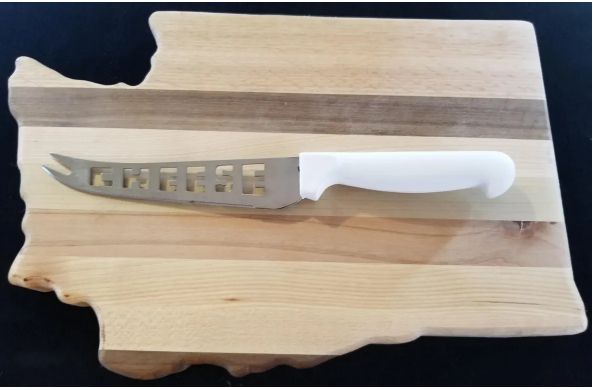Washington Cutting Board W-knife