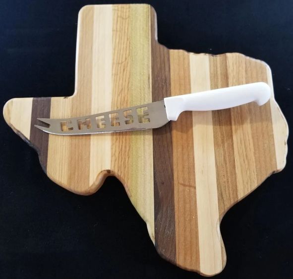 Texas Cutting Board W-knife