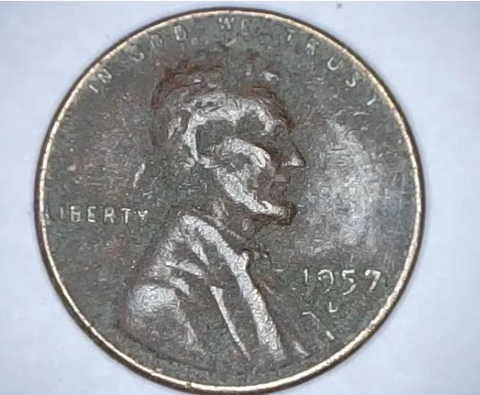 1957-D Wheat
