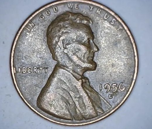 1956-D Wheat