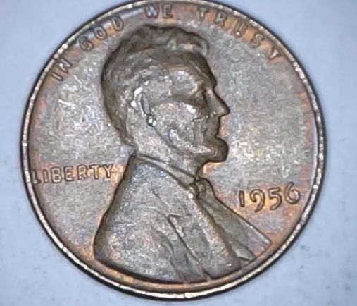 1956-P Wheat Cent