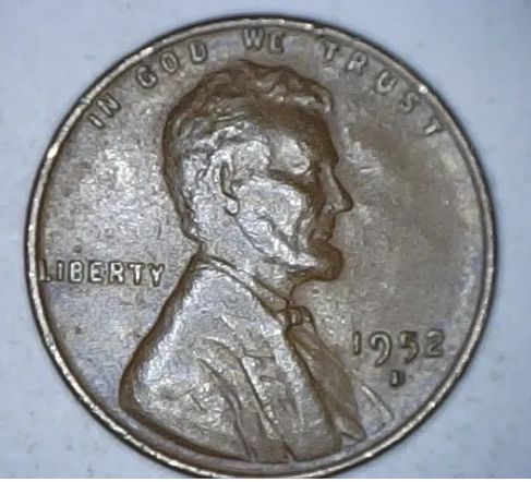 1952-D Wheat Cent