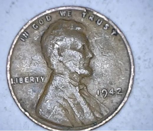 1942-P Wheat Cent
