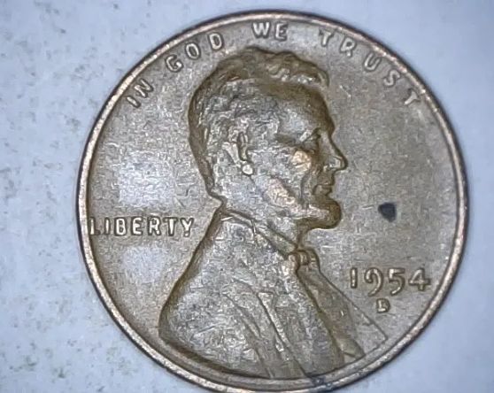 1954-D Wheat Cent