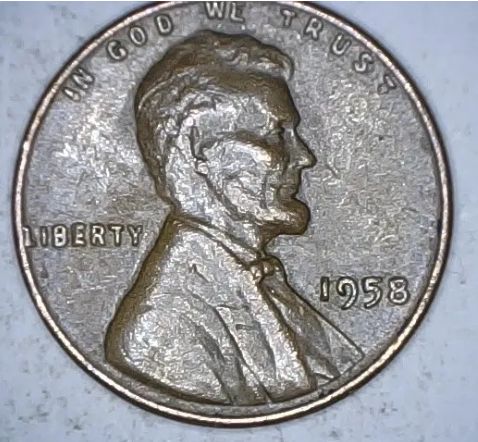 1958-P Wheat Cent