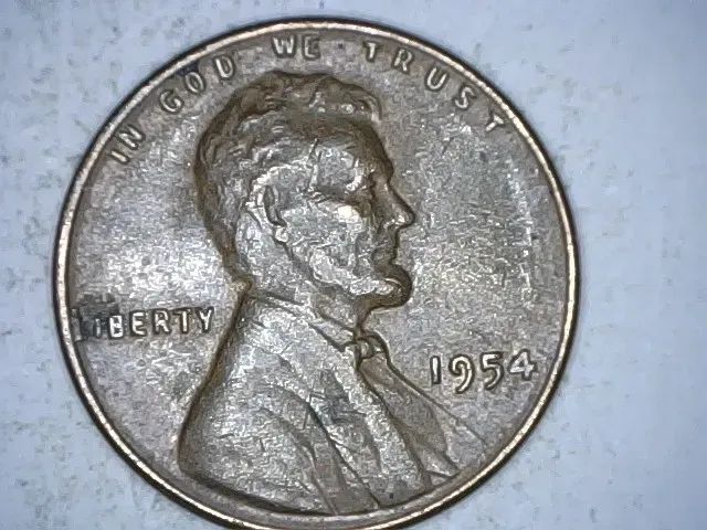 1954-P Wheat Cent