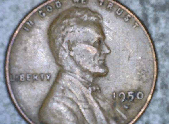 1950-S Wheat Cent