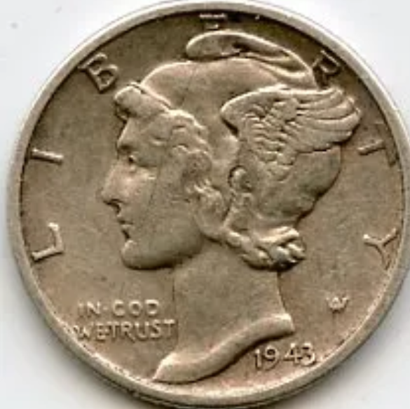 1943-D Mercury Dime