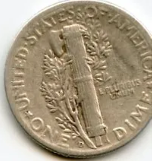 1945-D Mercury Dime