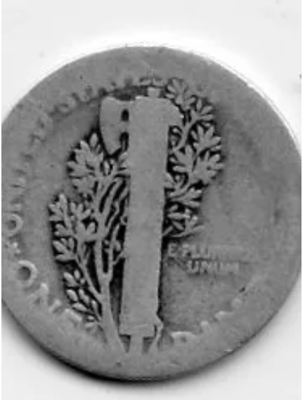 1928-P Mercury Dime