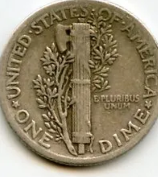 1936-P Mercury Dime