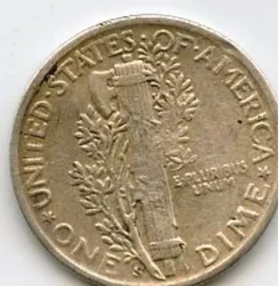 1945-S Mercury Dime