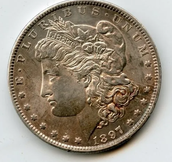 1897-P Morgan Dollar