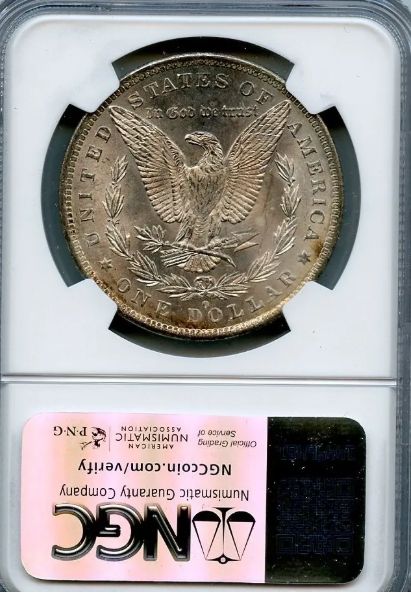1884-O $1 Morgan NGC MS63
