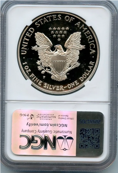 1998-P $1 ASE NGC PF70UC