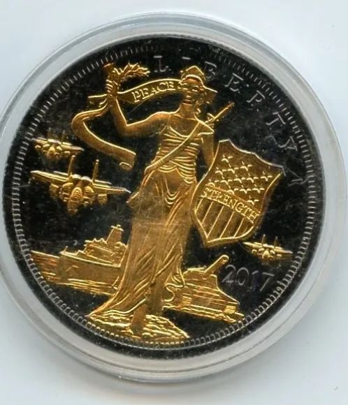 2017 Liberty Silver Round
