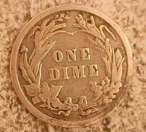 1906-P Barber Dime