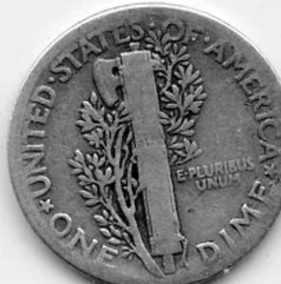 1943-P Mercury Dime